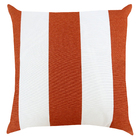 Almofada Externa Quadrado 43x43cm Listrado Terracota Acquatec Naterial