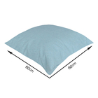 Almofada Externa Quadrado 60x60cm Liso Azul Acquatec Naterial