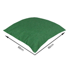 Almofada Externa Quadrado 60x60cm Liso Verde Acquatec Naterial