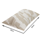 Almofada Externa Retangular 30x50cm Abstrato Offwhite Acquatec Naterial