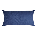 Almofada Externa Retangular 30x50cm Lisa Azul Acquablock