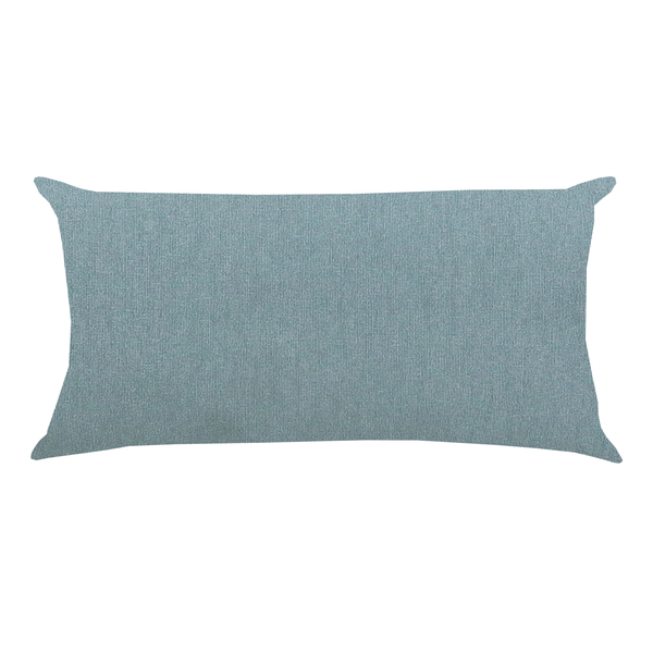 Almofada Externa Retangular 30x50cm Liso Azul Acquatec Naterial