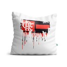 Almofada Flamengo 01 - Almofada Preta