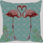 Almofada Flamingo Coroa