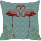 Almofada Flamingo Coroa