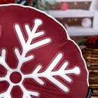 Almofada Floco Vermelha 48x48cm