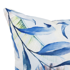 Almofada Floral 45x45cm Azul Speciatta