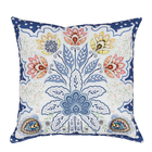 Almofada Floral 45x45cm Azul Speciatta