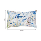 Almofada Floral 50x30cm Azul Speciatta