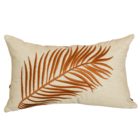 Almofada Folhas Cobre Retangular Tipo:somente Capa