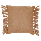 Almofada Franja Caramelo 45x45cm Mello