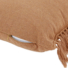 Almofada Franja Caramelo 45x45cm Mello