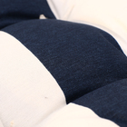 Almofada Futon Alto 45cmx45cm Acqua Listrado Azul