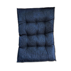 Almofada Futon Alto Linho Twist 120x80 Gigante Qualidade Azul