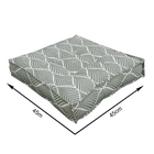 Almofada Futon Aspiral Acqua 45x45cm Verde