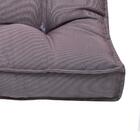 Almofada Futon Assento Shelter 40x40 Gorgurão Lisa Macia