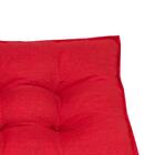 Almofada Futon Assento Shelter 40x40 Gorgurão Lisa Macia