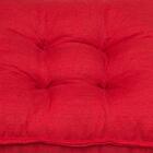 Almofada Futon Assento Shelter 40x40 Gorgurão Lisa Macia