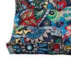 Almofada Futon Assento Shelter 45x45 Estampada Jacquard