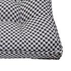 Almofada Futon Assento Shelter 45x45 Estampada Linho Macia