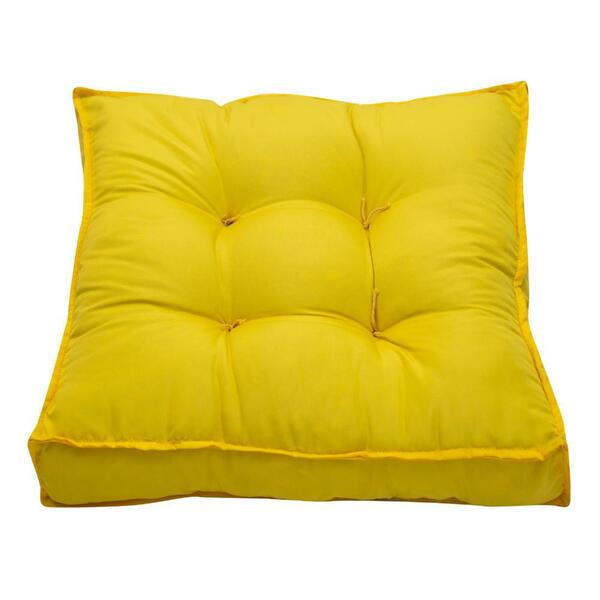 Almofada Futon Assento Shelter 45x45 Lisa Decoração Conforto