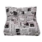 Almofada Futon Assento Shelter 60x60 Jacquard Estampada