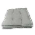 Almofada Futon Cadeiras Bancos Áreas 60x60 Cm Cinza