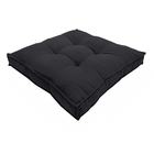Almofada Futon Decoração 50x50 Cm Vários Modelos Preto