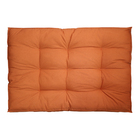 Almofada Futon Externa para Jardim Hidrorepelente Quadrado 120x120cm Liso Terracota Acquatec Naterial