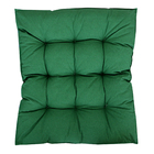 Almofada Futon Externa para Jardim Hidrorepelente Quadrado 120x120cm Liso Verde Acquatec Naterial
