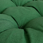 Almofada Futon Externa para Jardim Hidrorepelente Quadrado 120x120cm Liso Verde Acquatec Naterial