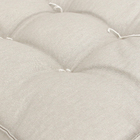 Almofada Futon Externa para Jardim Hidrorepelente Quadrado 45x45cm Liso Offwhite Acquatec Naterial