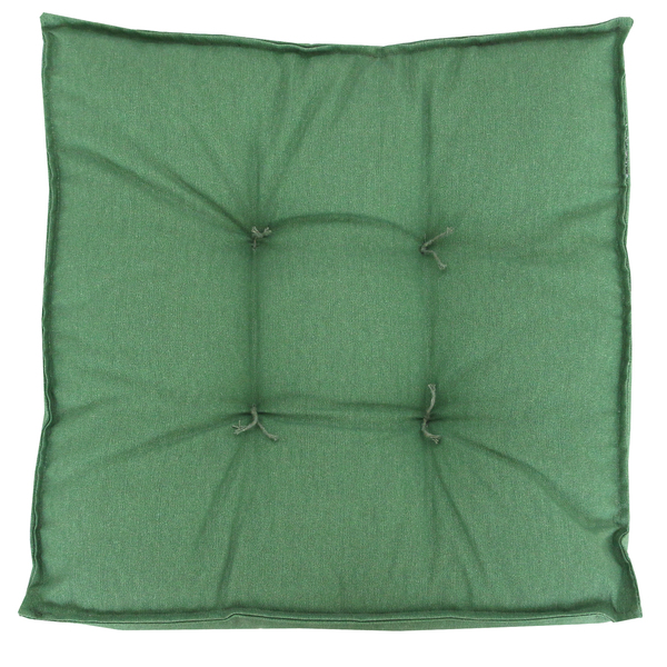 Almofada Futon Externa para Jardim Hidrorepelente Quadrado 45x45cm Liso Verde Acquatec Naterial