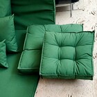 Almofada Futon Externa para Jardim Hidrorepelente Quadrado 45x45cm Liso Verde Acquatec Naterial