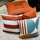 Almofada Futon Externa para Jardim Hidrorepelente Quadrado 60x60cm Liso Terracota Acquatec Naterial