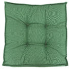 Almofada Futon Externa para Jardim Hidrorepelente Quadrado 60x60cm Liso Verde Acquatec Naterial