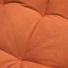 Almofada Futon Externa para Jardim Hidrorepelente Retangular 100x120cm Liso Terracota Acquatec Naterial