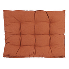 Almofada Futon Externa para Jardim Hidrorrepelente Retangular 120x100cm Laranja Acquablock Próxima Têxtil