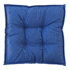 Almofada Futon Externa para Jardim Hidrorrepelente Quadrada 45x45cm Azul Mariho Próxima Têxtil