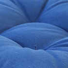 Almofada Futon Externa para Jardim Hidrorrepelente Quadrada 45x45cm Azul Mariho Próxima Têxtil