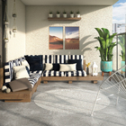 Almofada Futon Externa para Jardim Hidrorrepelente Quadrada 45x45cm Azul Listrada Navy Próxima Têxtil
