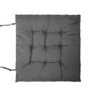 Almofada Futon Lisa Cinza 40x40cm - Casambiente Alm01-cinza