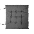 Almofada Futon Lisa Cinza 40x40cm - Casambiente Alm01-cinza