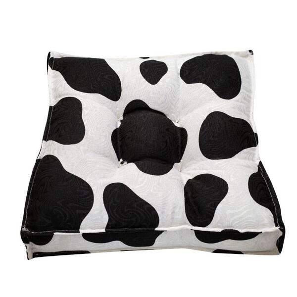 Almofada Futon Shelter 55x55 Jacquard Assento Alto Conforto