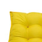 Almofada Futon Shelter 55x55 Poliéster Liso Macia Conforto