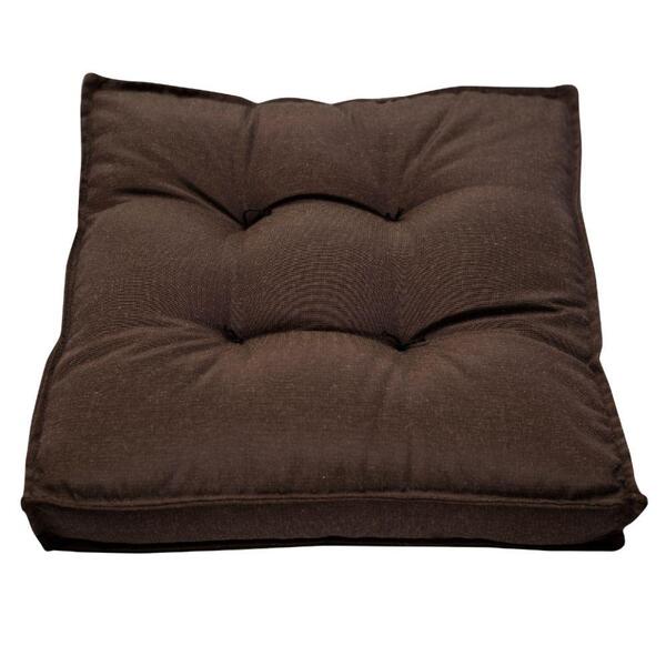 Almofada Futon Shelter 65x65 Poliéster Liso Assento Macio