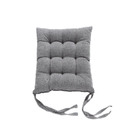 Almofada Futton 45x45cm Caioba Grafite Hedrons