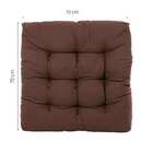 Almofada Futton Confort 70x70 Tabaco 1264