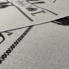 Almofada Futton Turco 42x42cm Costela De Adão