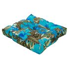 Almofada Futton Turco 42x42cm Tropical Azul